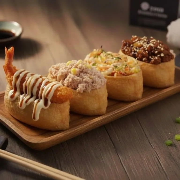 4 Pcs Inari Sushi Set